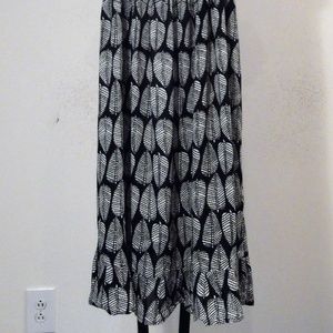 Art To wear Black Indonesian Dress Large